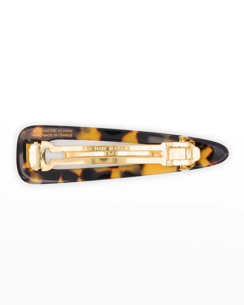 Alexandre de Paris Large Acetate Barrette 4