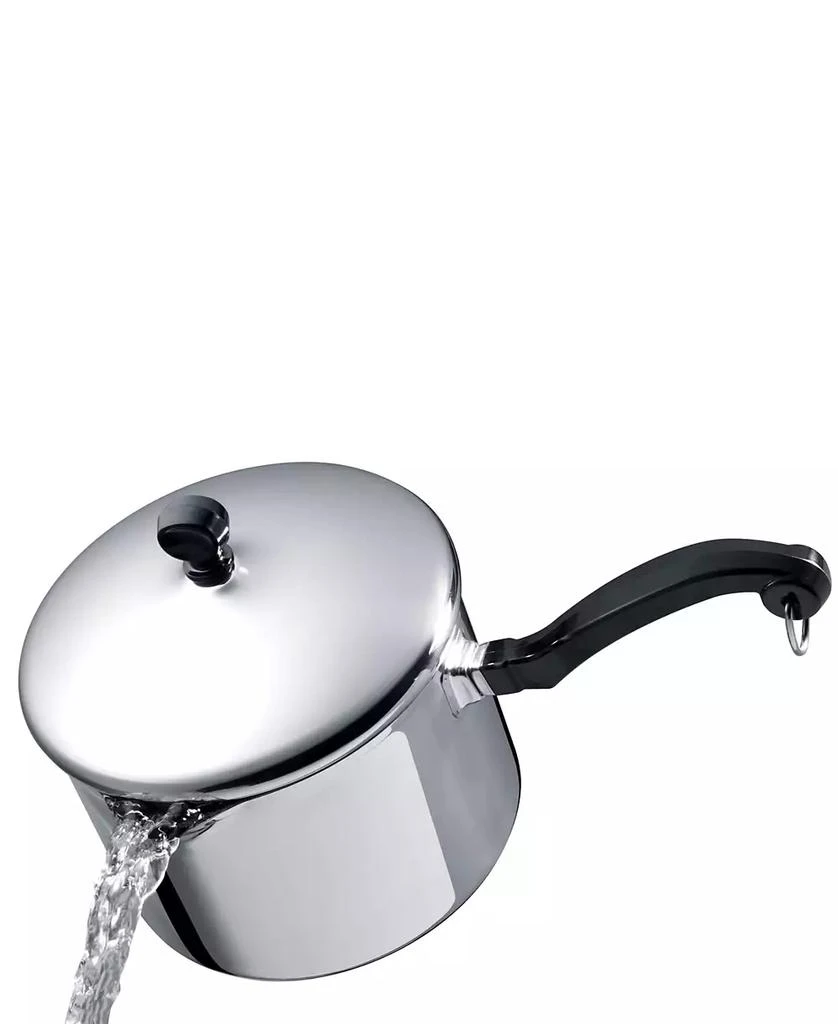 Farberware Classic Stainless Steel 3-Qt. Straining Saucepan & Lid 2