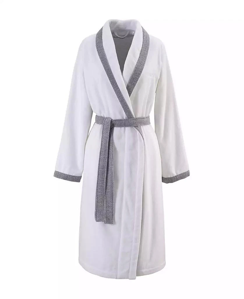 Boss Home Lord Woman's Cotton Velour Shawl Bathrobe 1