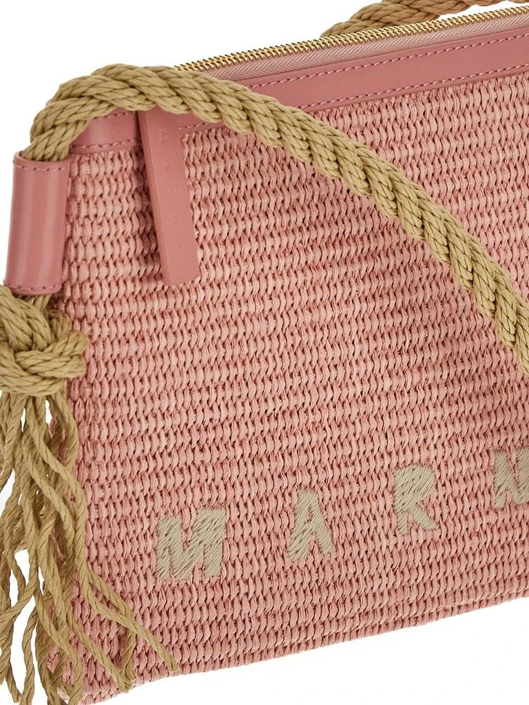 Marni Raffia Effect Crossbody Bag 4