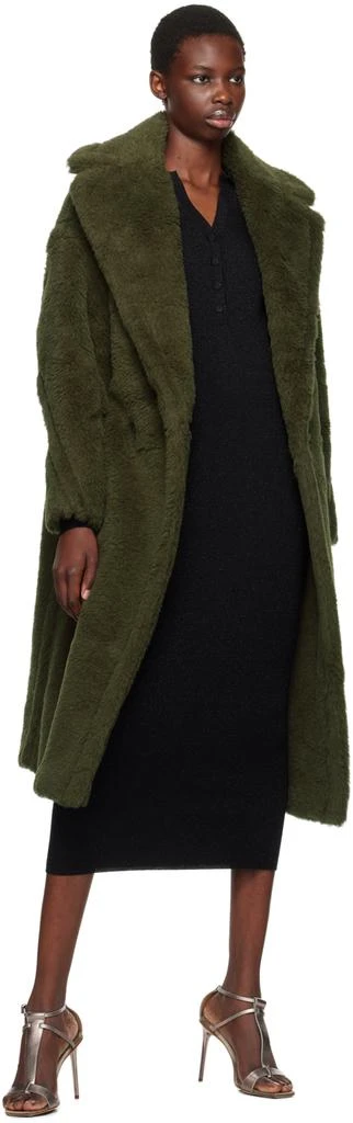 Max Mara Green Tedgirl Coat 4