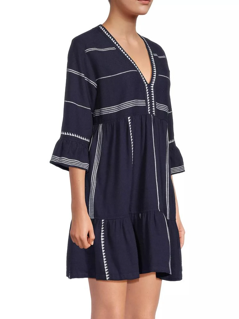 LEMLEM Hanna Bell-Sleeve Minidress 4