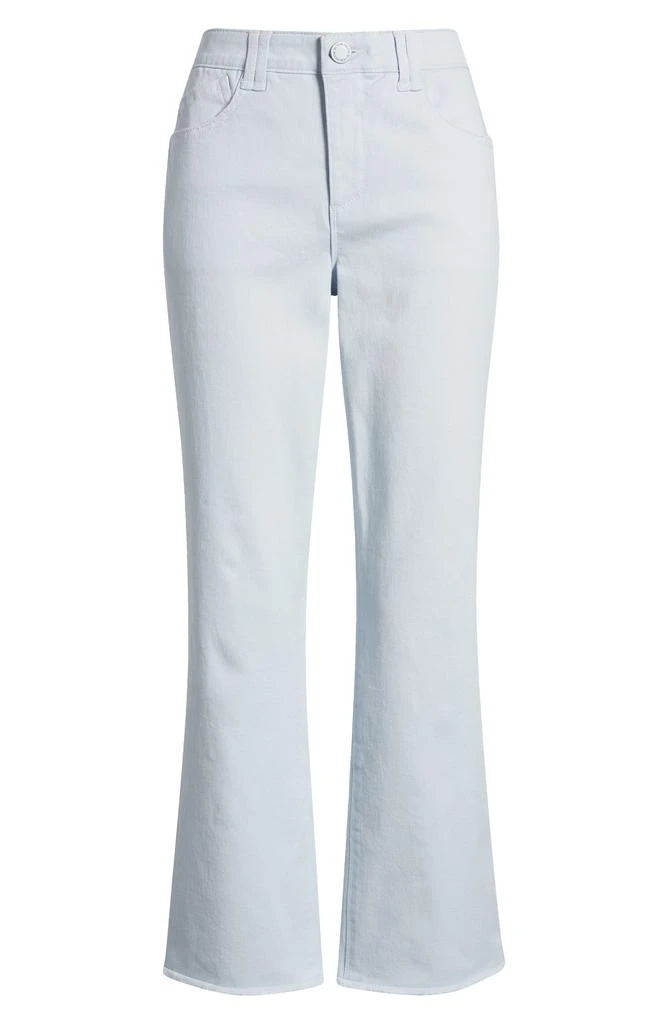 Wit & Wisdom Tatum 'Ab'Solution Frayed High Waist Ankle Flare Jeans 5