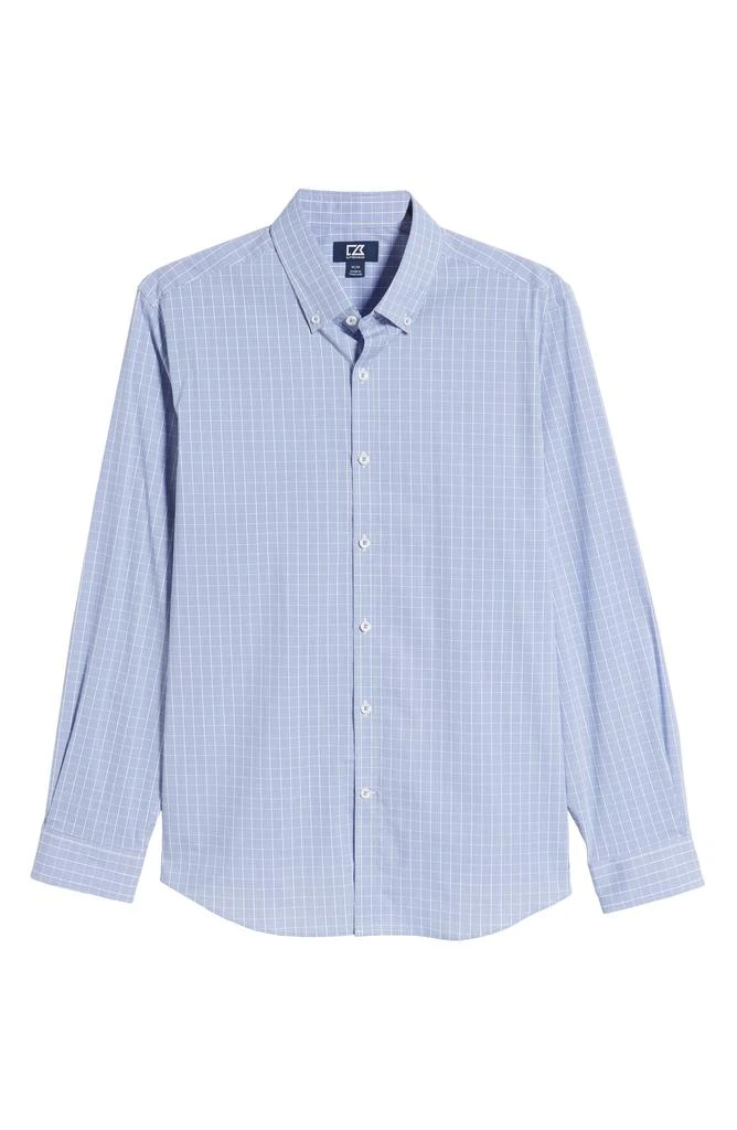 Cutter & Buck Soar Classic Fit Windowpane Check Shirt 5