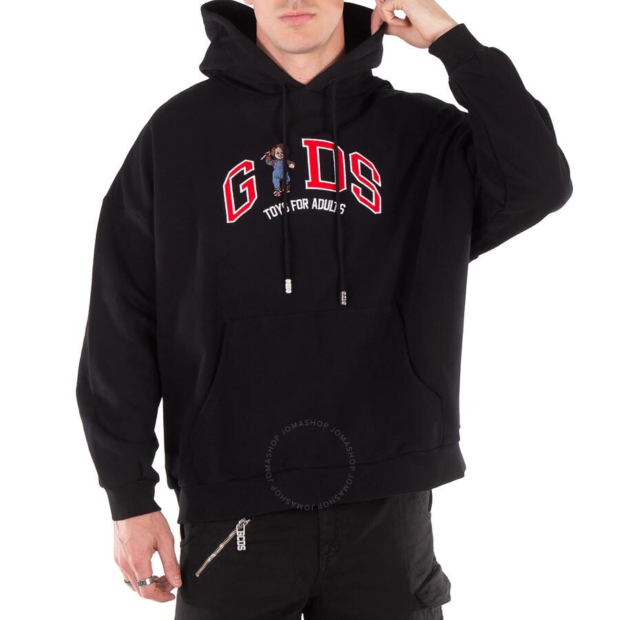 GCDS Chucky Lounge Logo Cotton Hoodie
