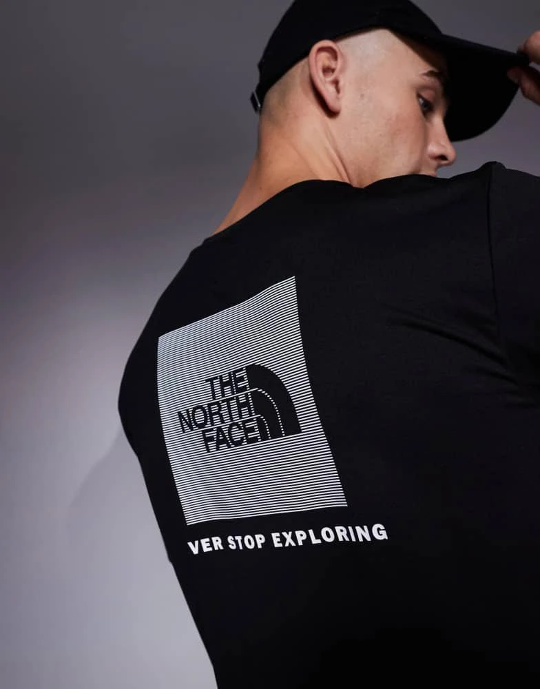 The North Face The North Face Training 24/7 Box NSE backprint t-shirt in black 3