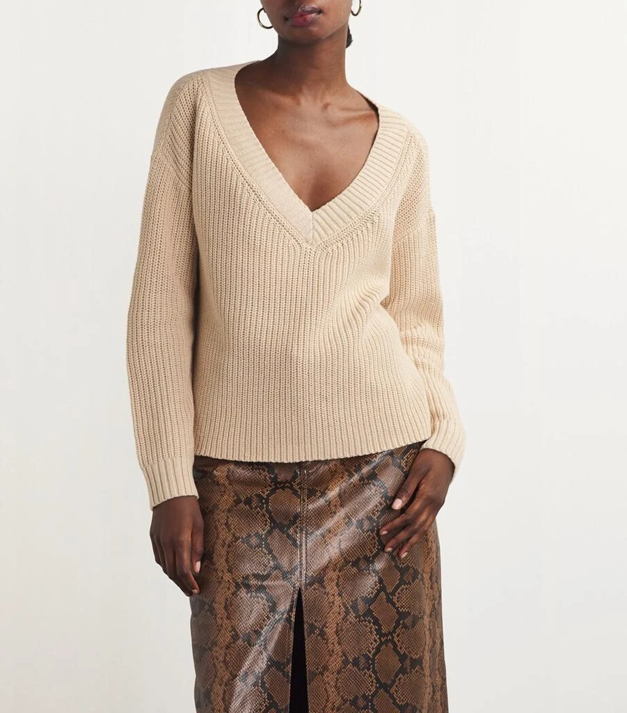 Alice + Olivia Cotton-Blend Alita Sweater 3
