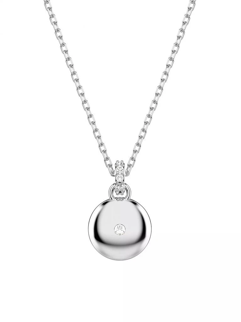 Swarovski Sublima Rhodium-Plated & Swarovski Crystal Pendant Necklace 4