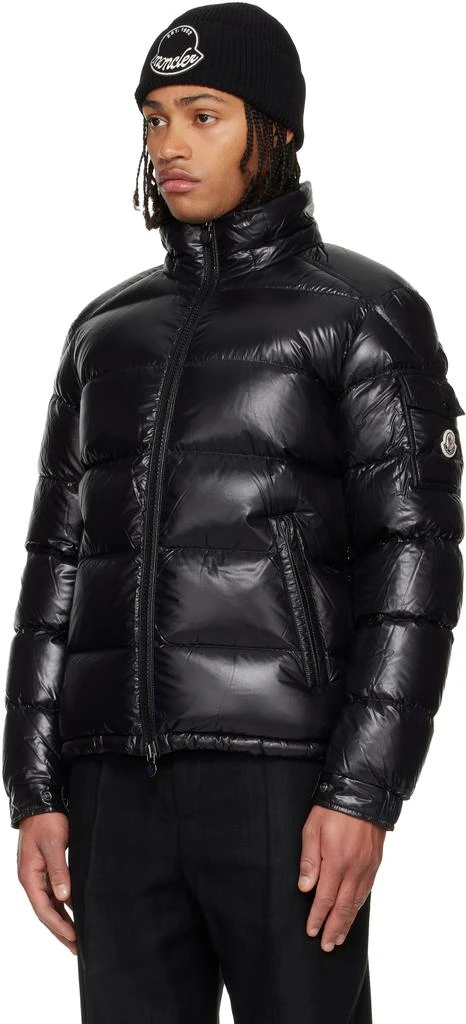 Moncler Black Maya Hooded Short Down Jacket 4
