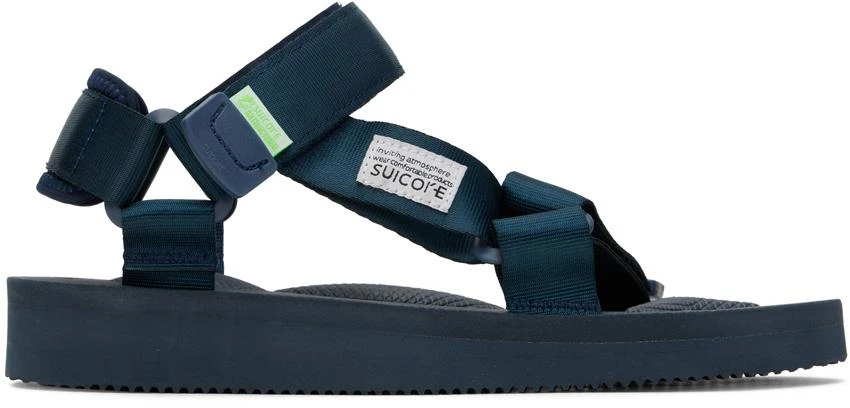 Suicoke Navy DEPA-Cab Sandals 1
