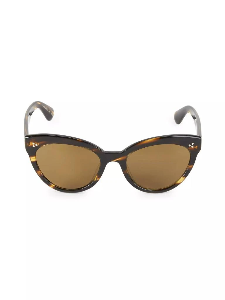 Oliver Peoples Roella 55MM Polarized Cat-Eye Sunglasses 1