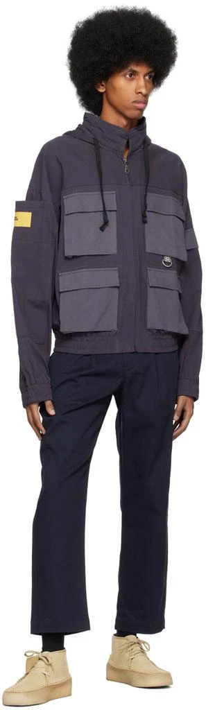 Double Rainbouu Navy Cargo Jacket 4