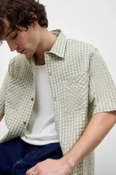 Urban Outfitters BDG Check Seersucker Shirt 1