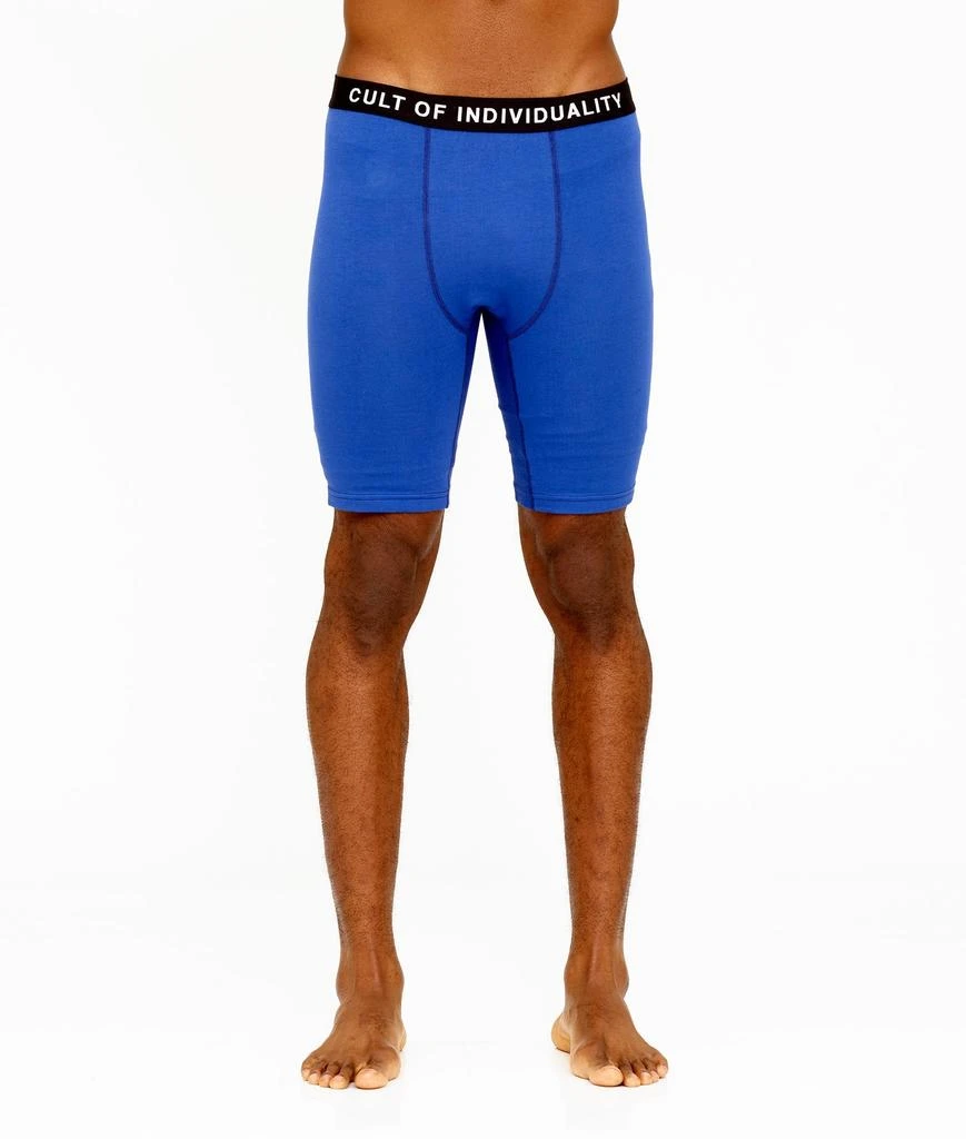 Cult Of Individuality CULT BRIEFS  2 PACK "PARADISE" PRINT/SURF BLUE SOLID 2