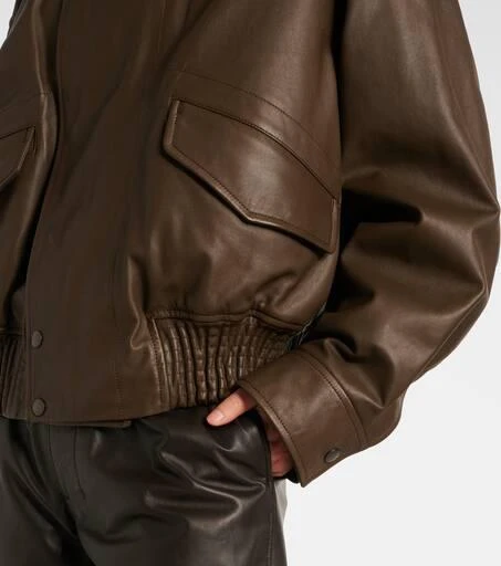 Lemaire Leather blouson 5