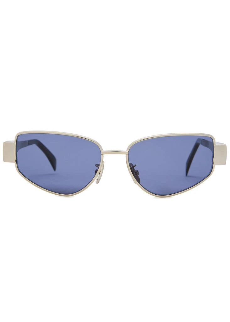 Celine Triomphe metal cat-eye sunglasses 2