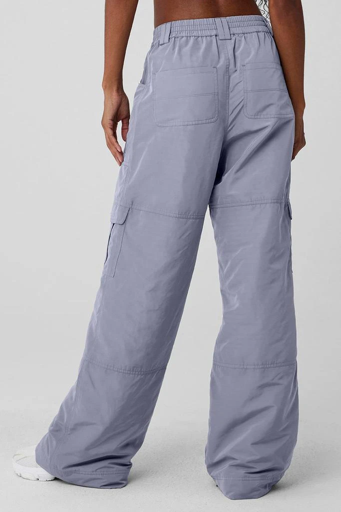 Alo High-Waist Ski-Moto Puffer Pant - Fog 2