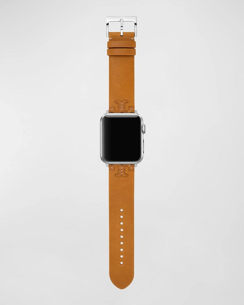 Tory Burch Leather Band for Apple Watch, 38-41mm 2