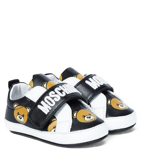 Moschino Baby leather sneakers 1