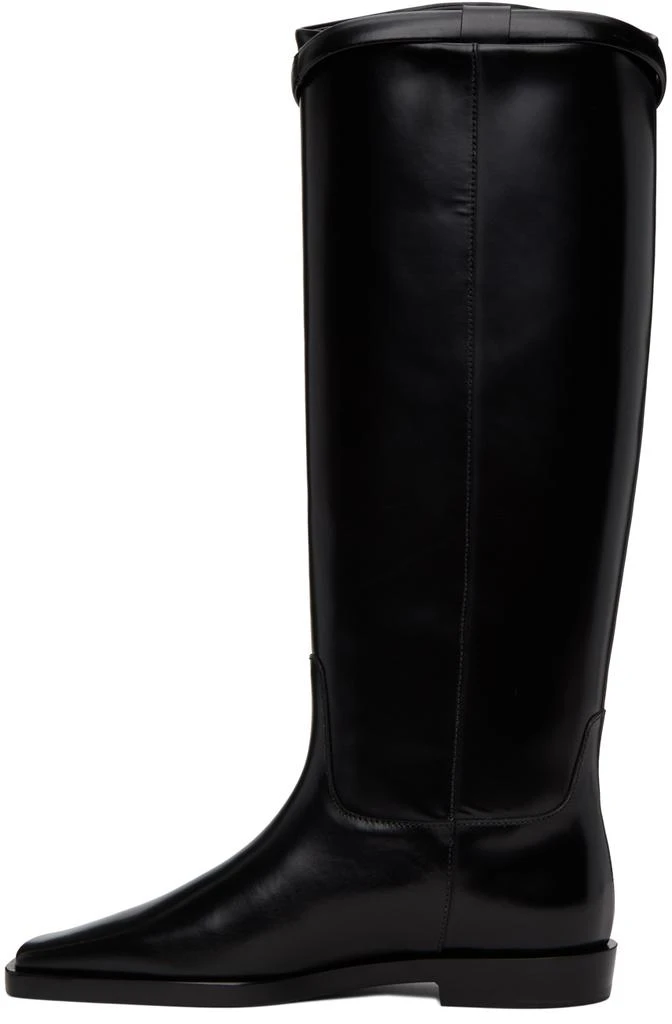 Totême Black 'The Riding Boot' Tall Boots 3