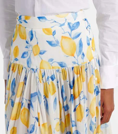 Alexandra Miro Jamie sheer maxi skirt 4