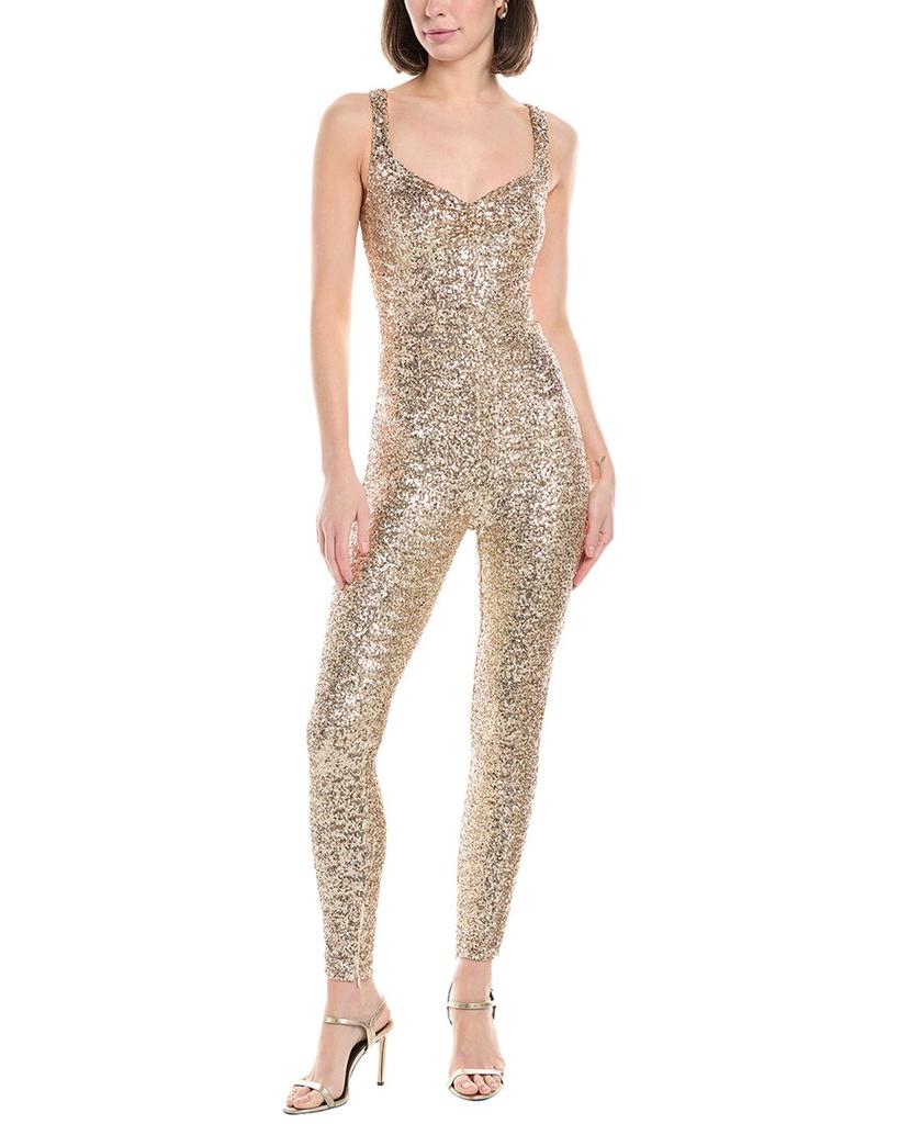 ELISABETTA FRANCHI Tuta Donna Sequin Jumpsuit