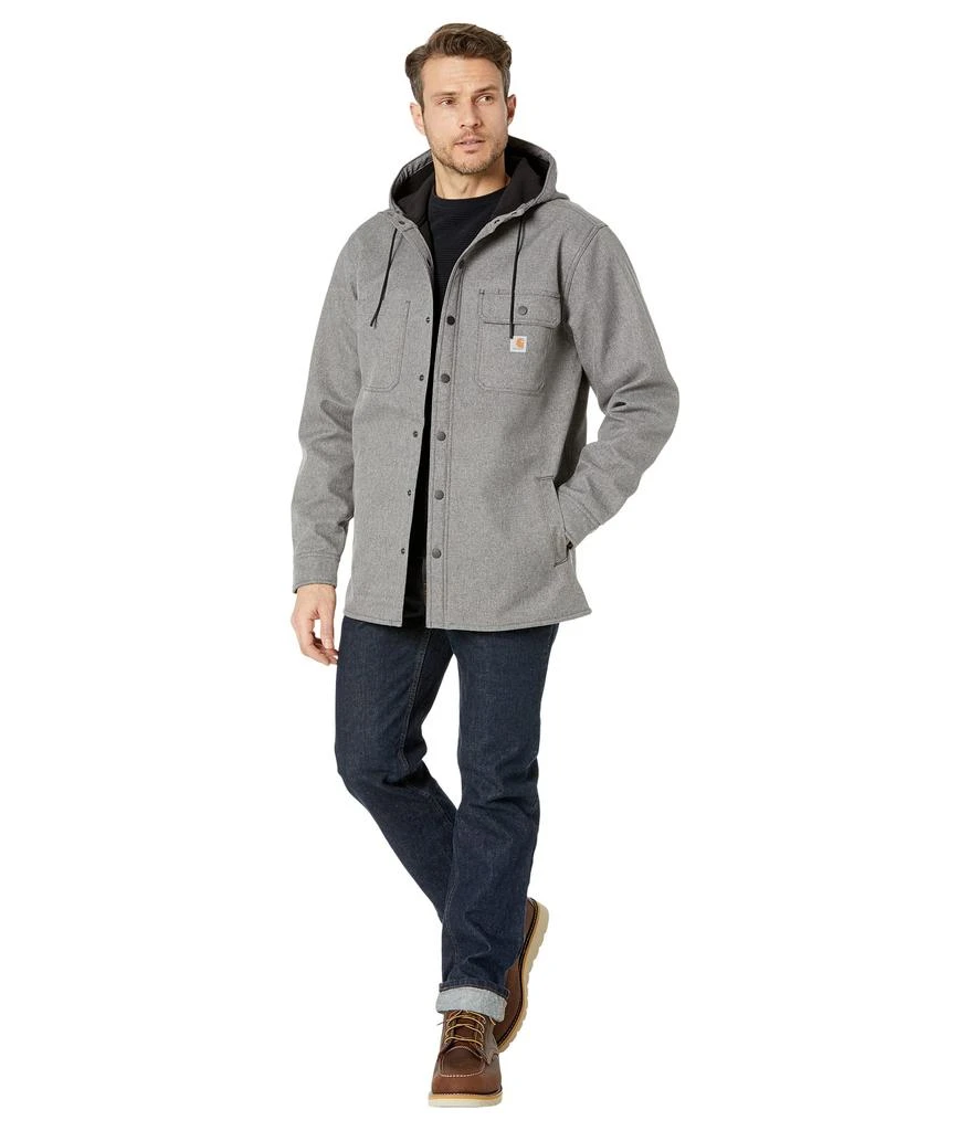 Carhartt Rain Defender® Relaxed Fit Heavyweight Hooded Shirt Jacket 4