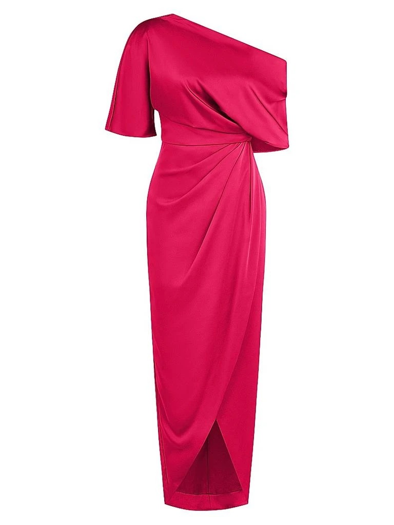 Theia Rayna One-Shoulder Gown 1