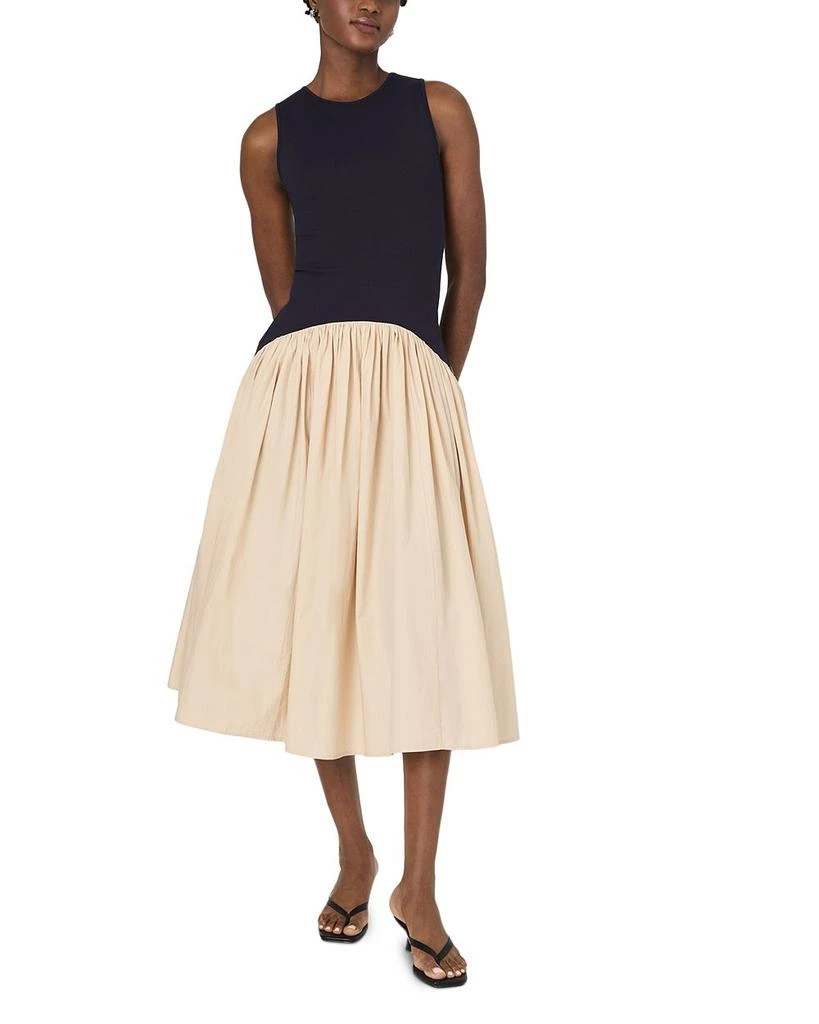 French Connection Kayle Jia Mix Midi Dress 3