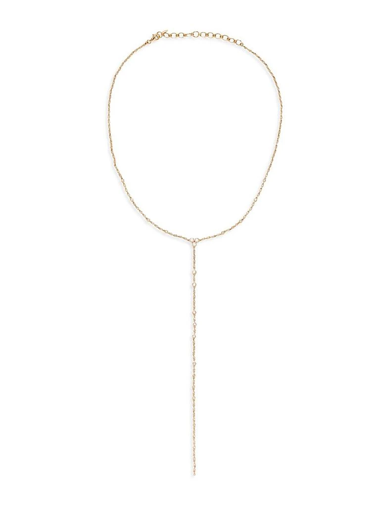 SHAY 18K Yellow Gold & 1.8 TCW Diamond Lariat Necklace 1