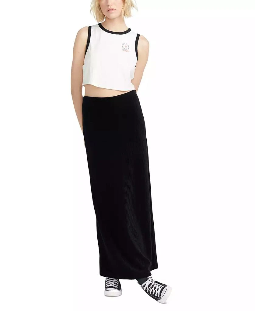 Volcom Juniors' Fun Fever Cropped Cotton Tank Top 1
