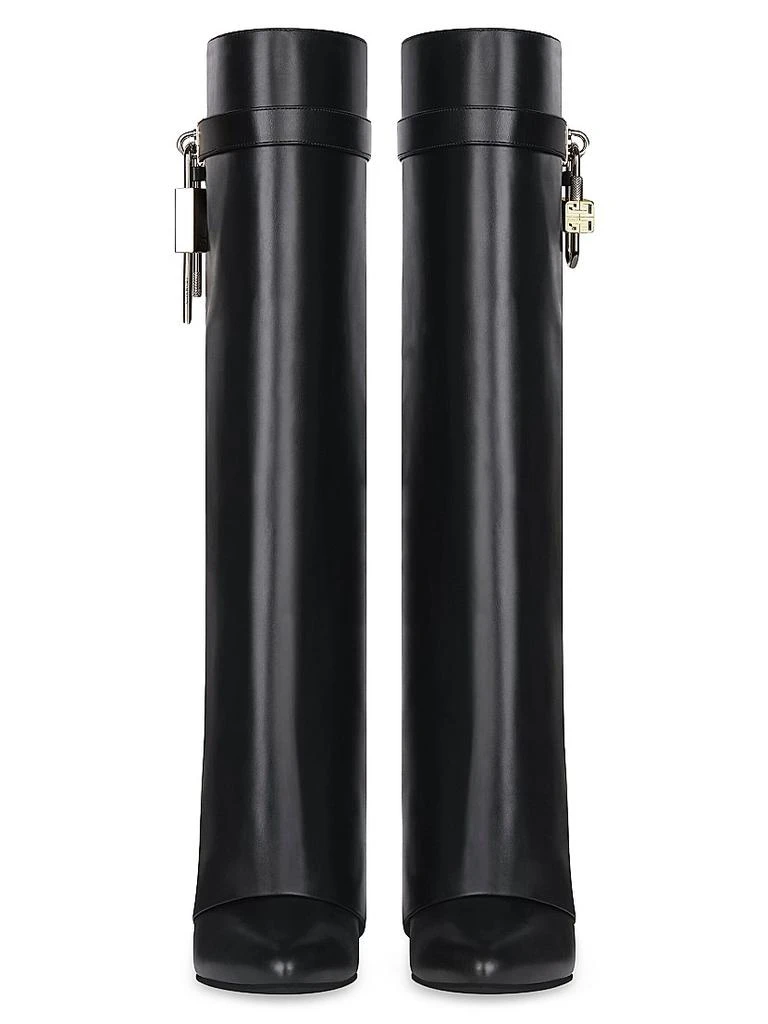 Givenchy Shark Lock Boots in Leather 5