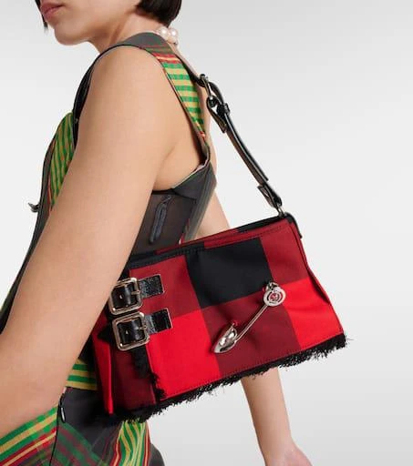 Vivienne Westwood Heather Small tartan shoulder bag 2