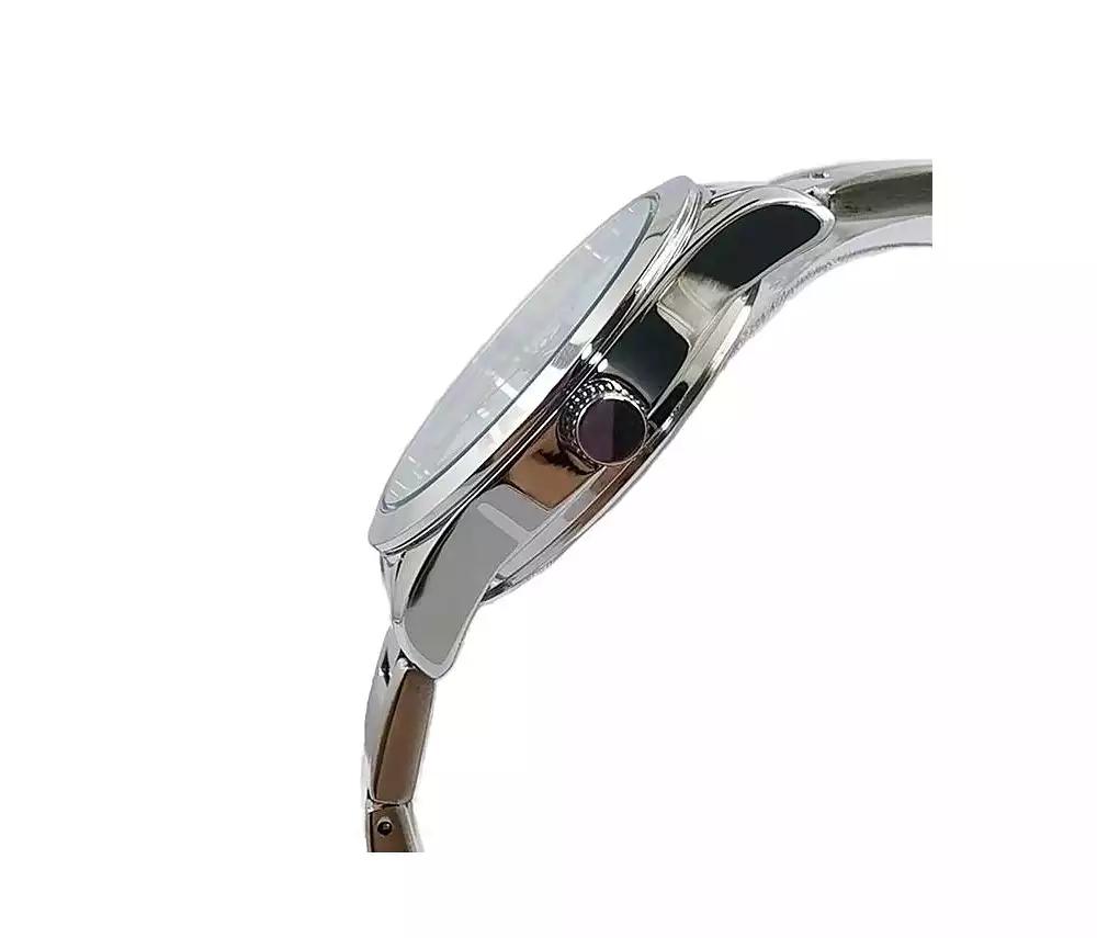 Peugeot Women's 36mm Sport Watch with Yellow Dial and Stainless Steel Bracelet