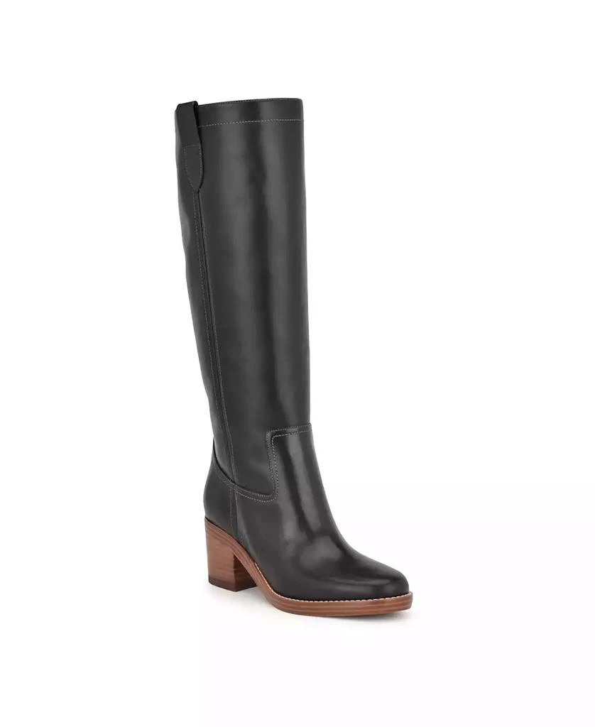 Nine West Women's Hecee Tall Block Heel Boots 1
