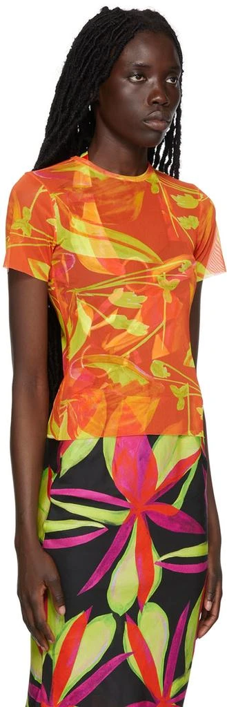 LOUISA BALLOU Orange Beach T-Shirt 2