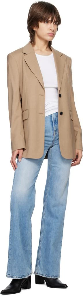 FILIPPA K Beige Alison Blazer 4