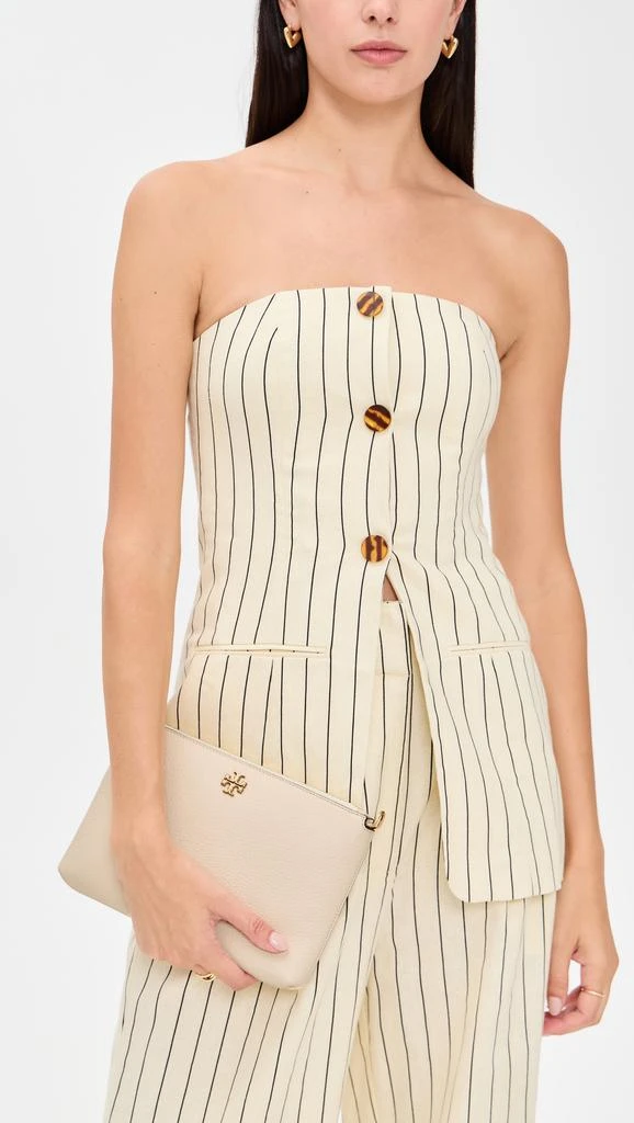Tory Burch Mercer Pebbled Wallet Crossbody 2