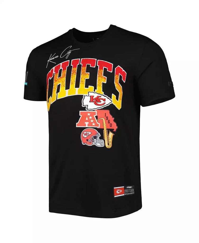 Pro Standard Men's Black Kansas City Chiefs Hometown Collection T-shirt 2