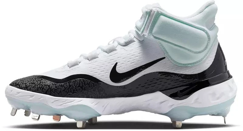 Nike Nike Men's Alpha Huarache Elite 4 Mid Metal Baseball Cleats 3