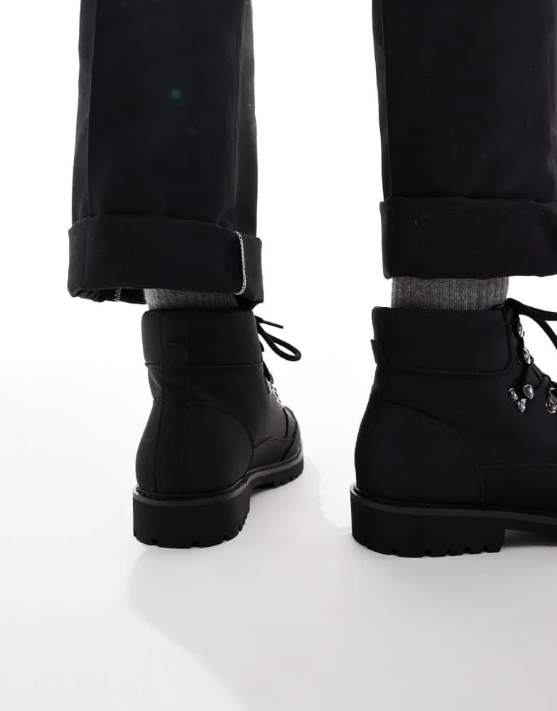 SEQWL SEQWL lace up boots in black 4