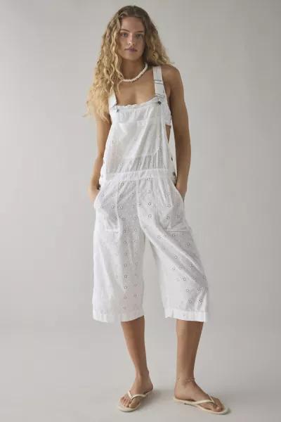 BDG BDG Billy Semi-Sheer Eyelet Lace Shortall
