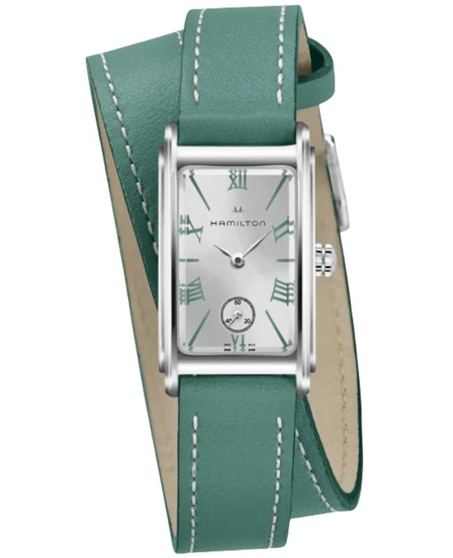 Hamilton Hamilton American Classic Ardmore Small Silver Dial Leather Strap Women's Watch H11221852 1