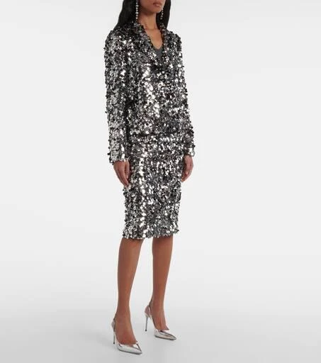 Dolce 
Gabbana Sequined blazer 7