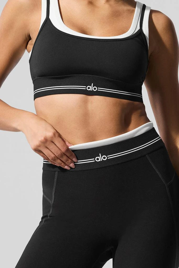 Alo Airbrush High-Waist 7/8 Better Together Legging - Spearmint/White 4