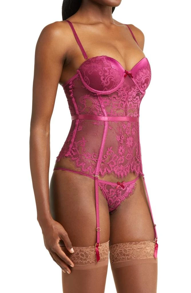 Seven ‘til Midnight Lace Underwire Bustier & Tanga Set 4