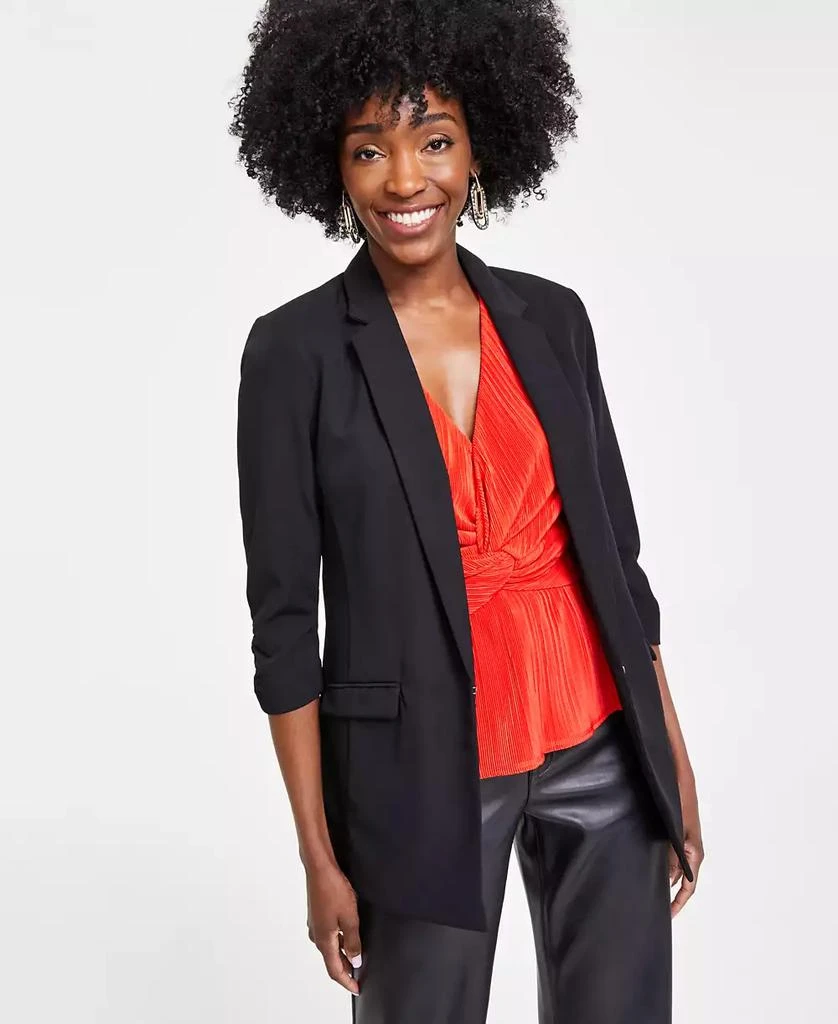 I.N.C. International Concepts Women's Menswear Blazer, Created for Macy's 1