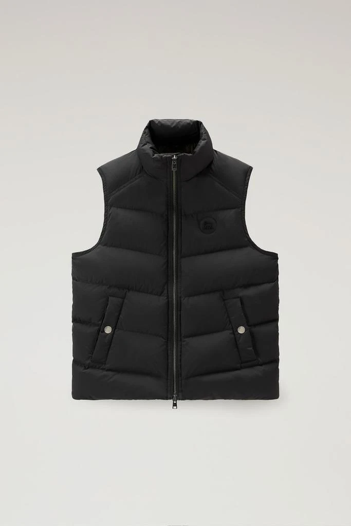 Premium Padded Vest in Stretch Nylon Men Black – On Sale Now