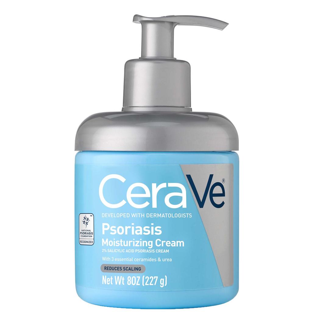 CeraVe CeraVe Moisturizing Cream for Psoriasis Treatment With Salicylic Acid & Urea for Dry Skin Itch Relief