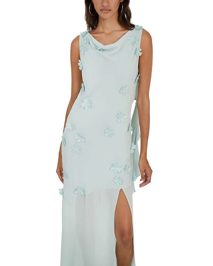 ROTATE Birger Christensen Waterfall Maxi Dress 3